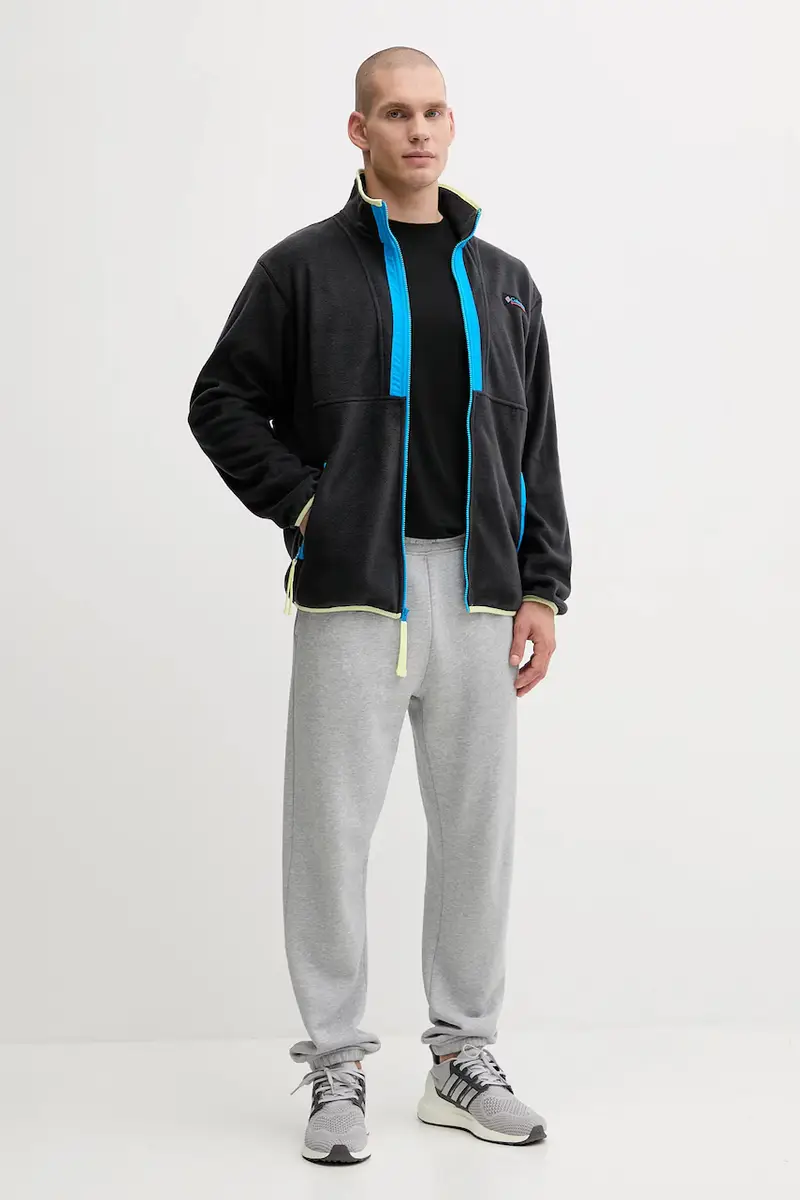 felpa in pile Backbowl II Full Zip Fleece colore grigio 2090851 Nero miniatura 2