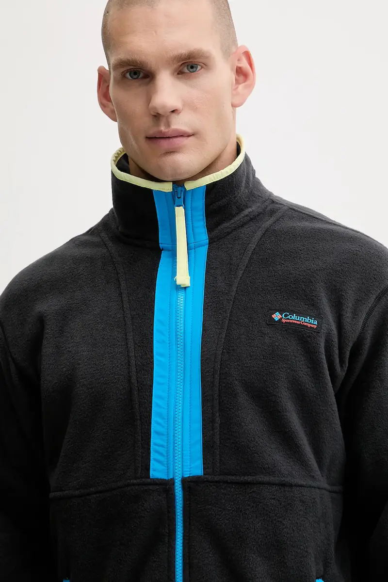 felpa in pile Backbowl II Full Zip Fleece colore grigio 2090851 Nero miniatura 4