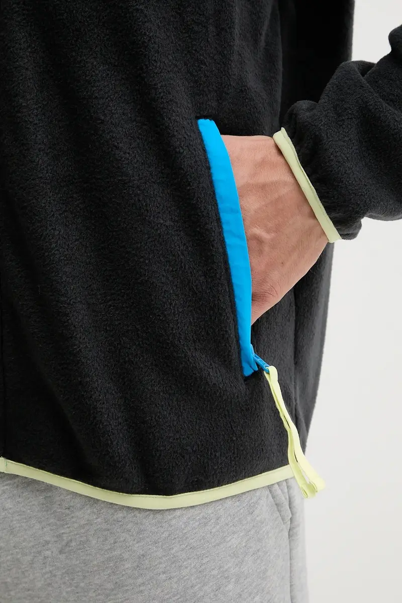 felpa in pile Backbowl II Full Zip Fleece colore grigio 2090851 Nero miniatura 5