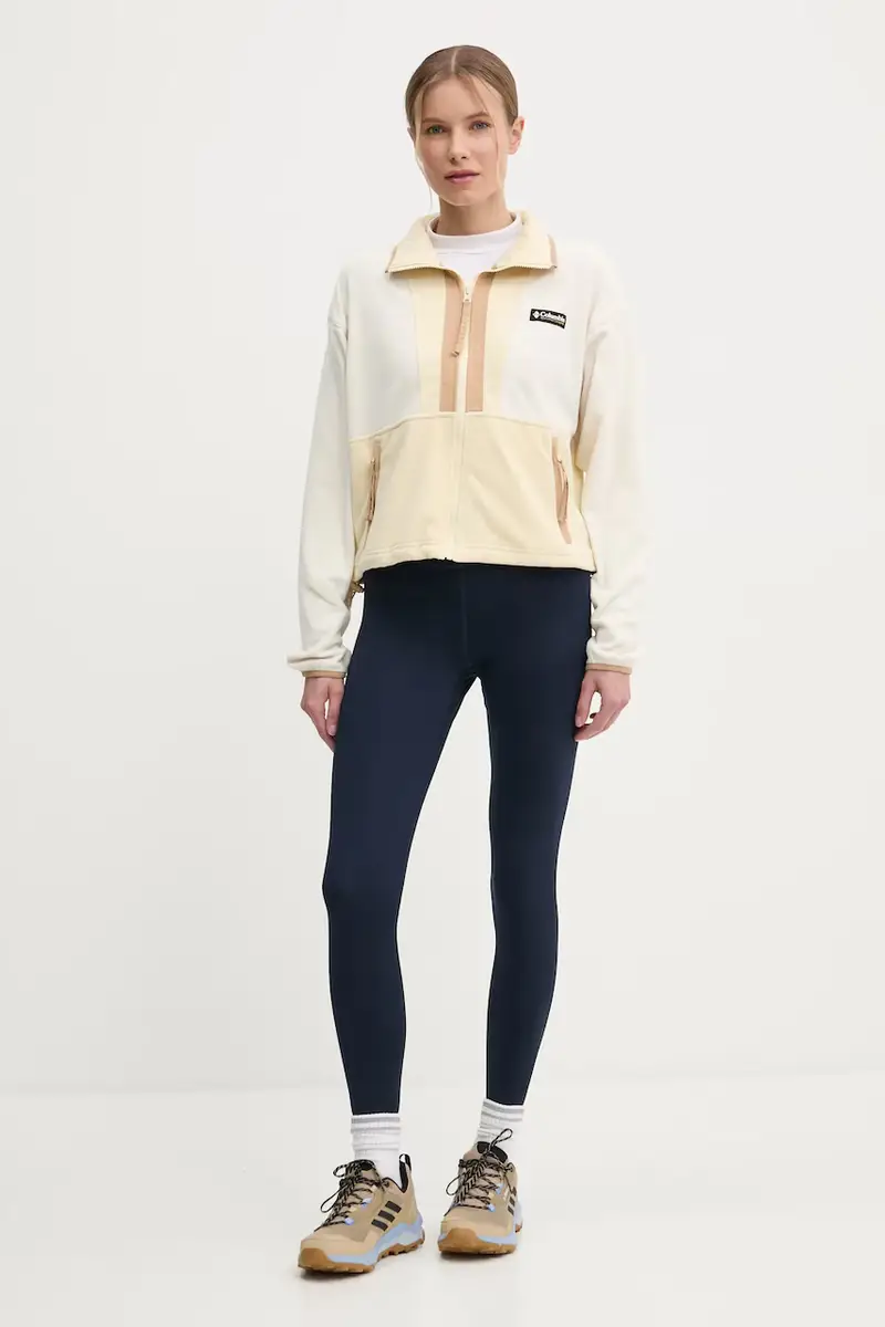 felpa in pile Backbowl II FZ Fleece colore nero 2092163 Giallo miniatura 2