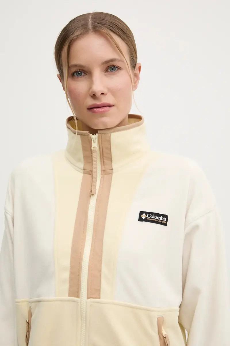 felpa in pile Backbowl II FZ Fleece colore nero 2092163 Giallo miniatura 4