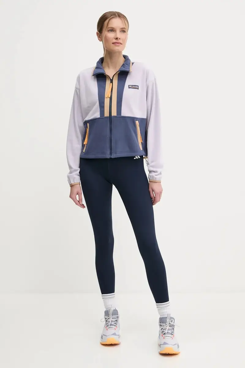 felpa in pile Backbowl II FZ Fleece colore violetto 2092163 miniatura 2