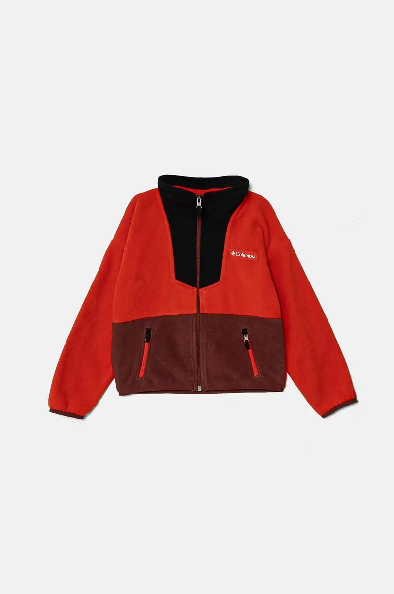 felpa in pile bambini Sequoia Grove colore rosso 2087631