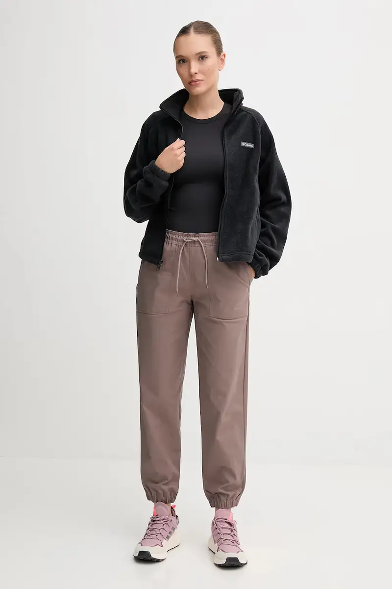 felpa in pile Benton Springs donna colore nero 2136221 miniatura 2