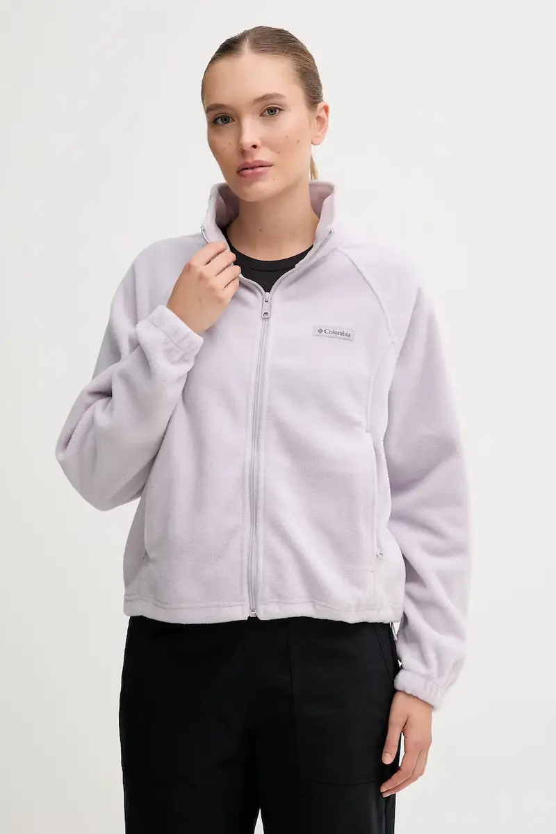 felpa in pile Benton Springs donna colore violetto 2136221