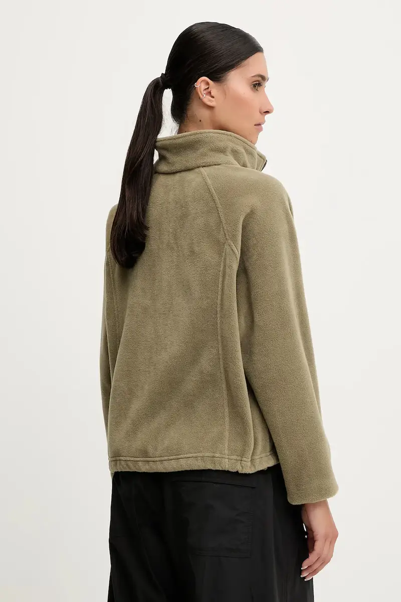 felpa in pile Benton Springs Verde miniatura 3