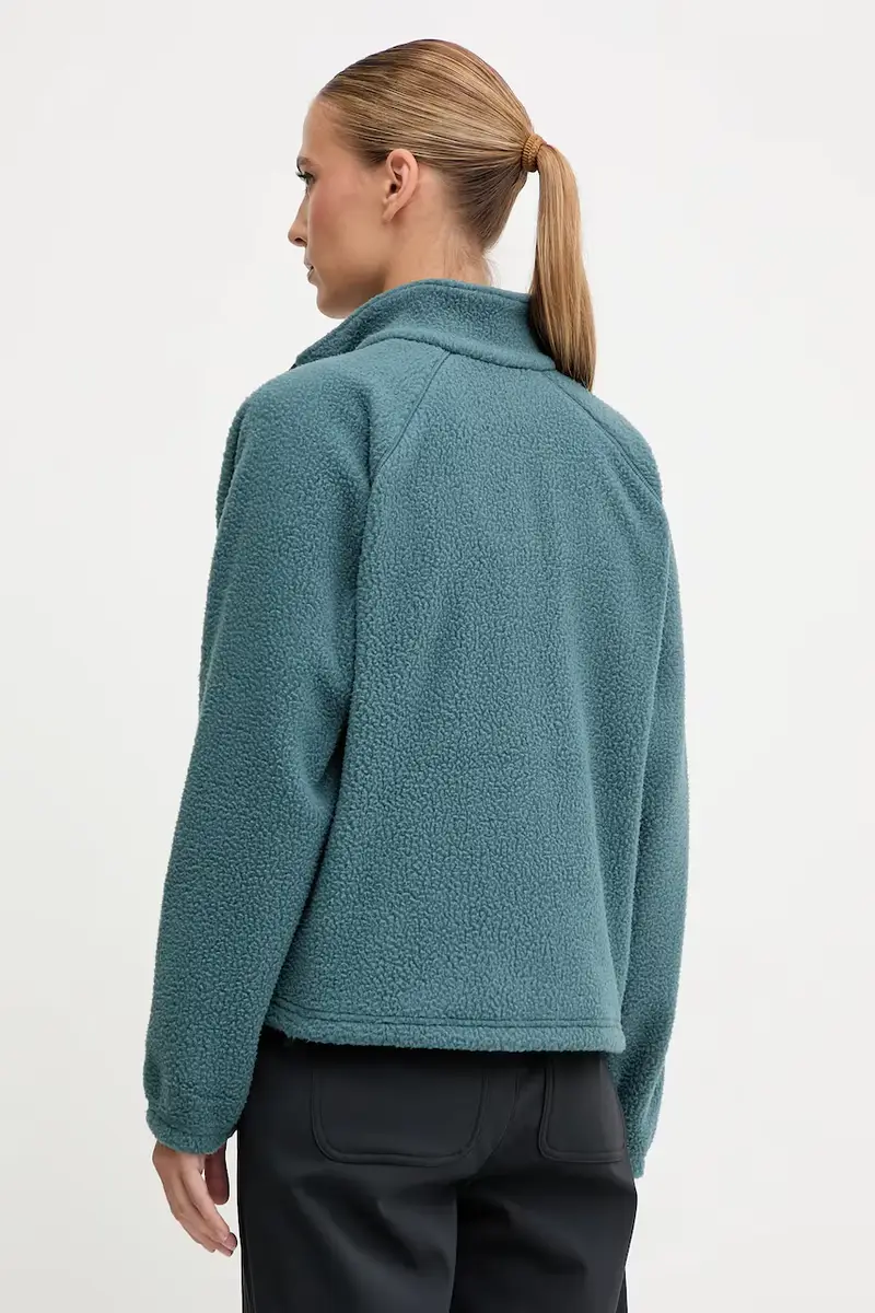 felpa in pile Jasper donna colore turchese 2142381 miniatura 3