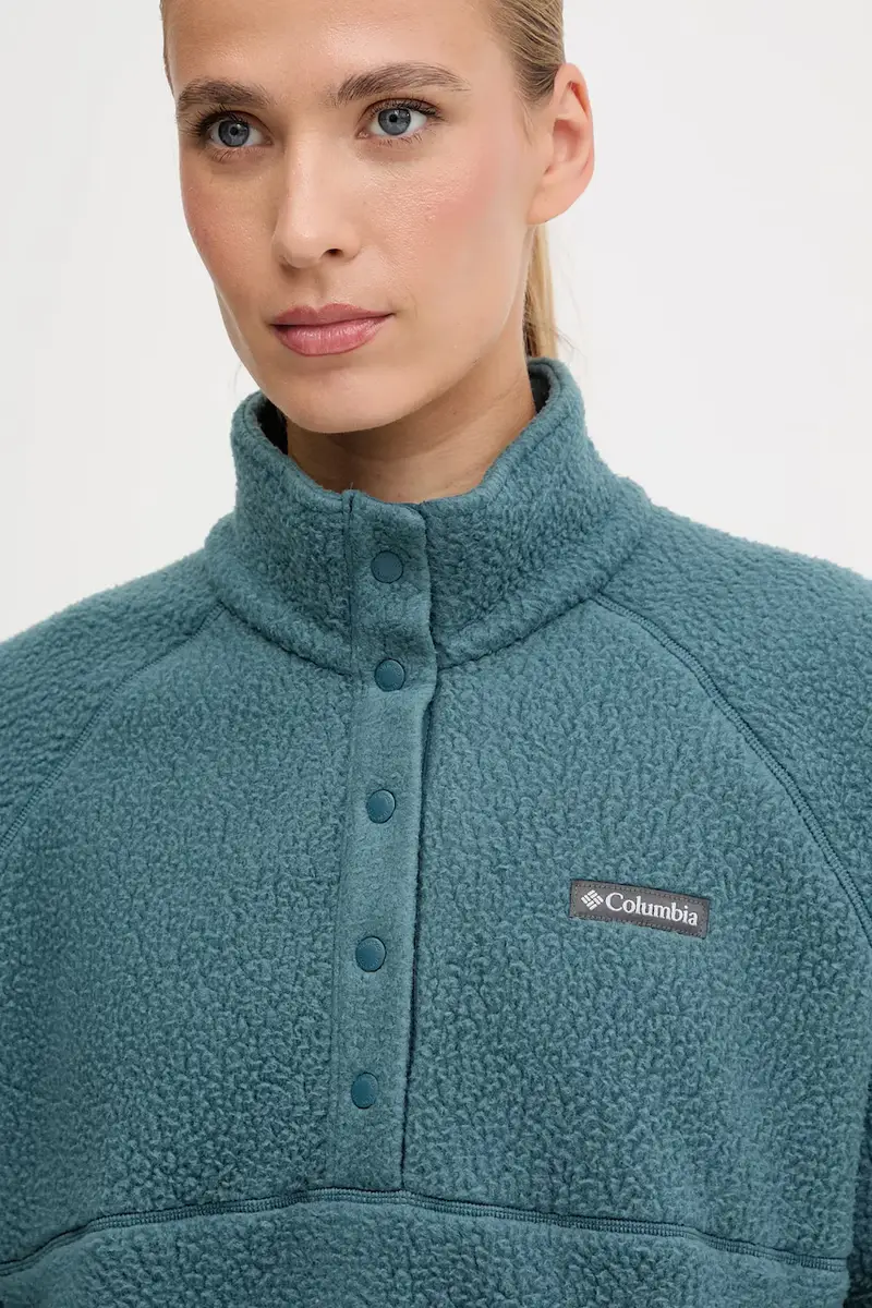 felpa in pile Jasper donna colore turchese 2142381 miniatura 4