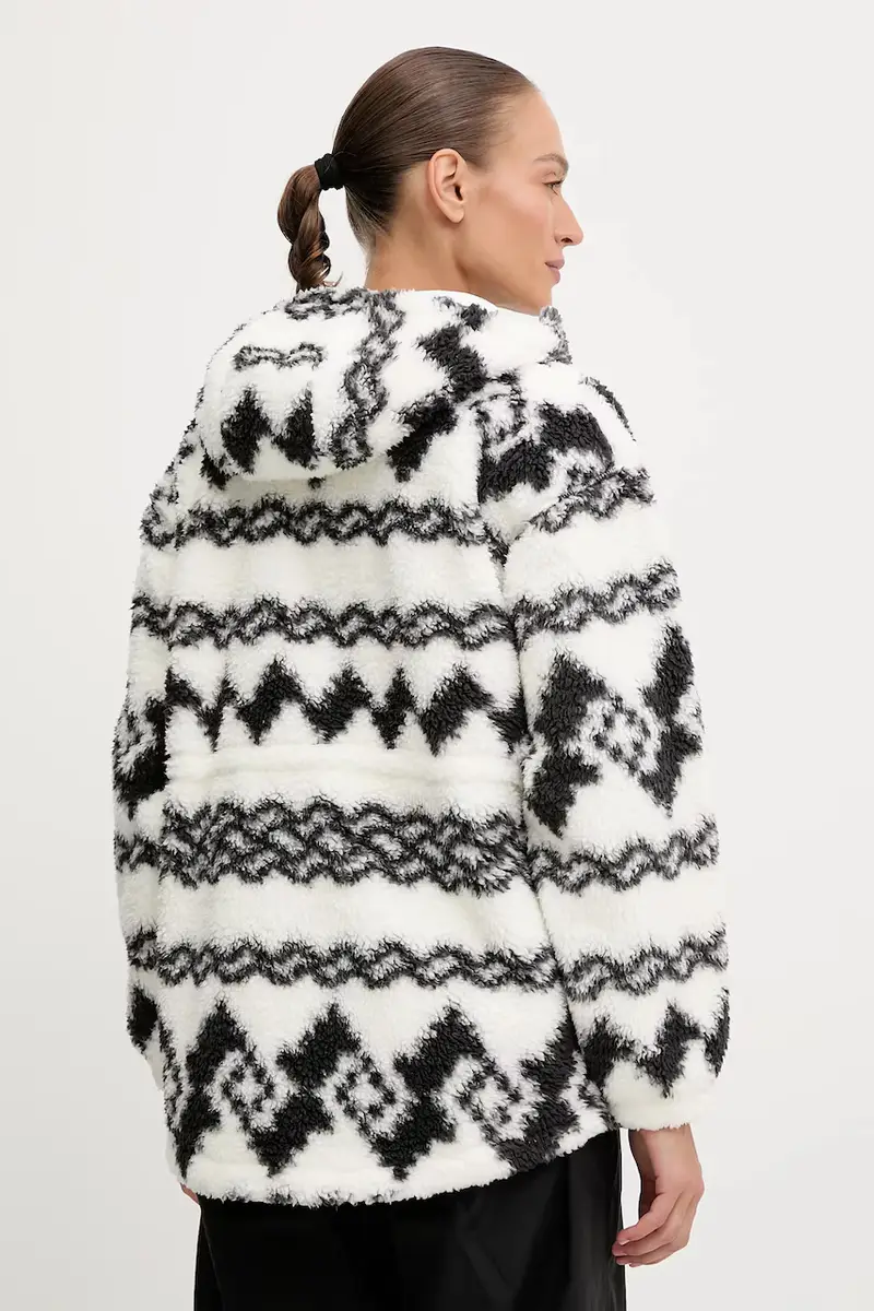 felpa in pile Rare Escape Bianco miniatura 3