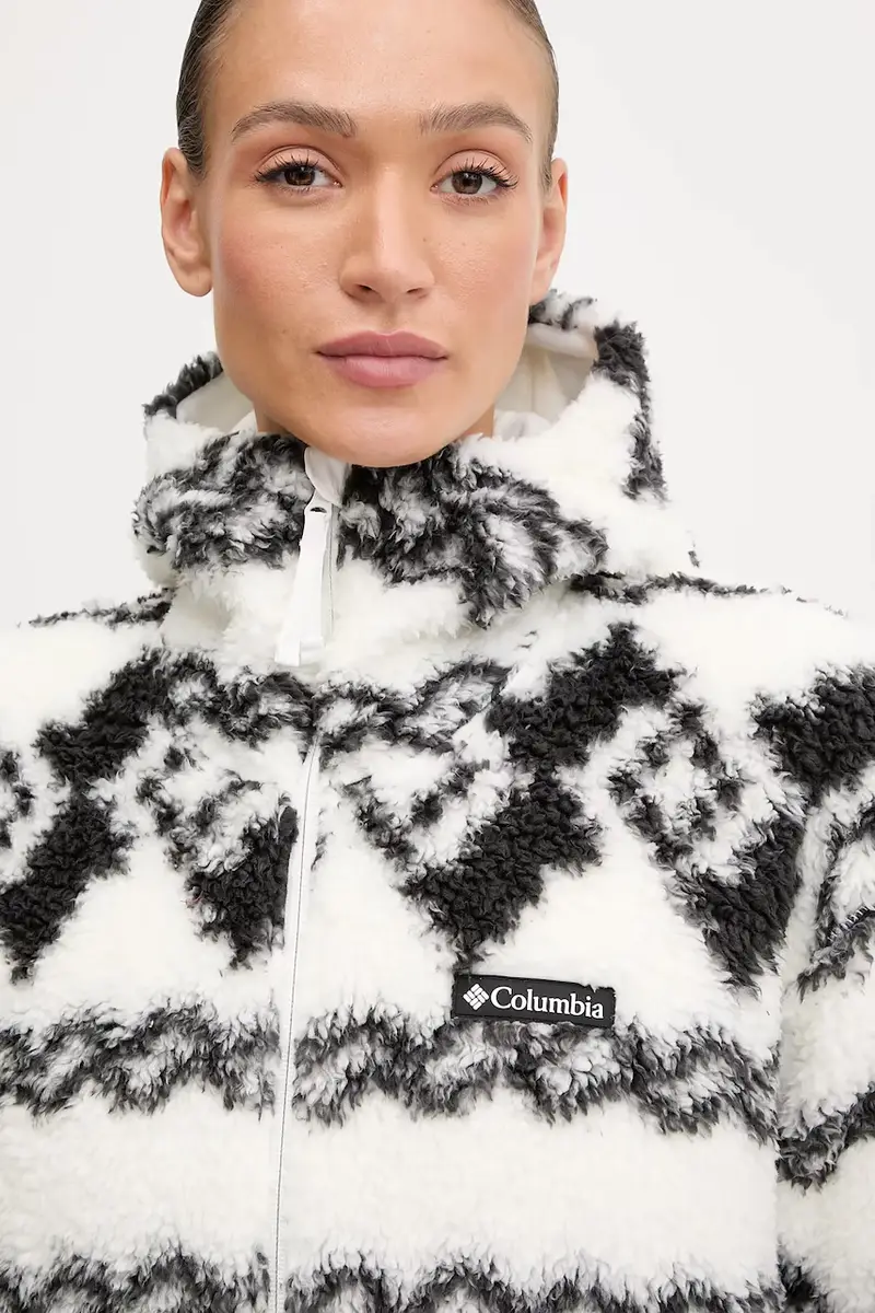 felpa in pile Rare Escape Bianco miniatura 4