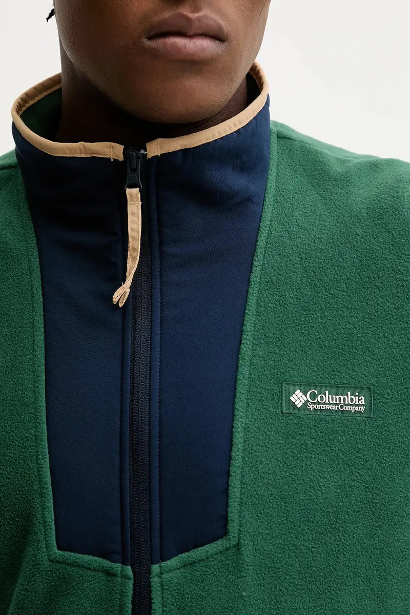 felpa in pile Sequoia Grove colore verde con applicazione 2095891 miniatura 5