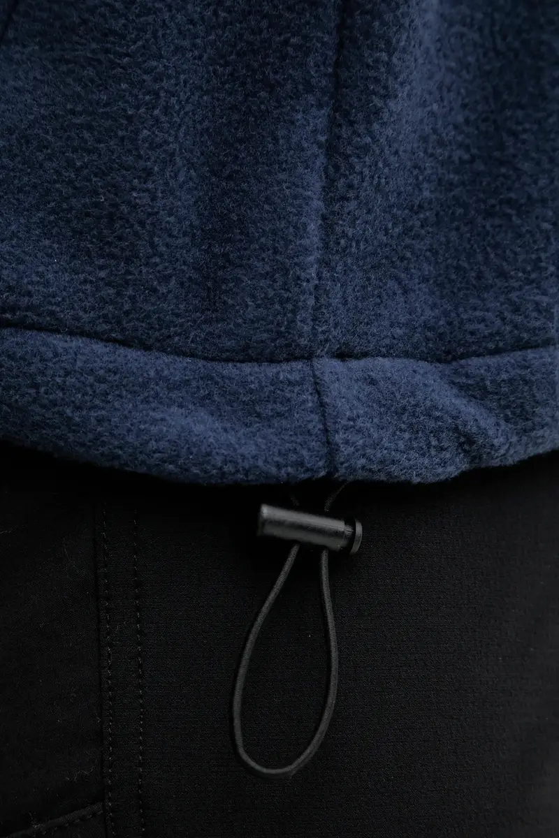 felpa in pile Steens Mountain Half Zip colore marrone 1620191 Blu navy miniatura 5