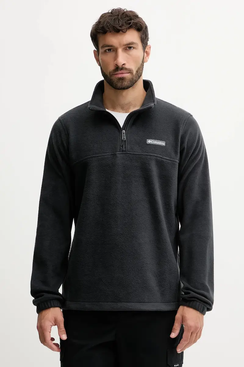 felpa in pile Steens Mountain Half Zip colore nero 1620191