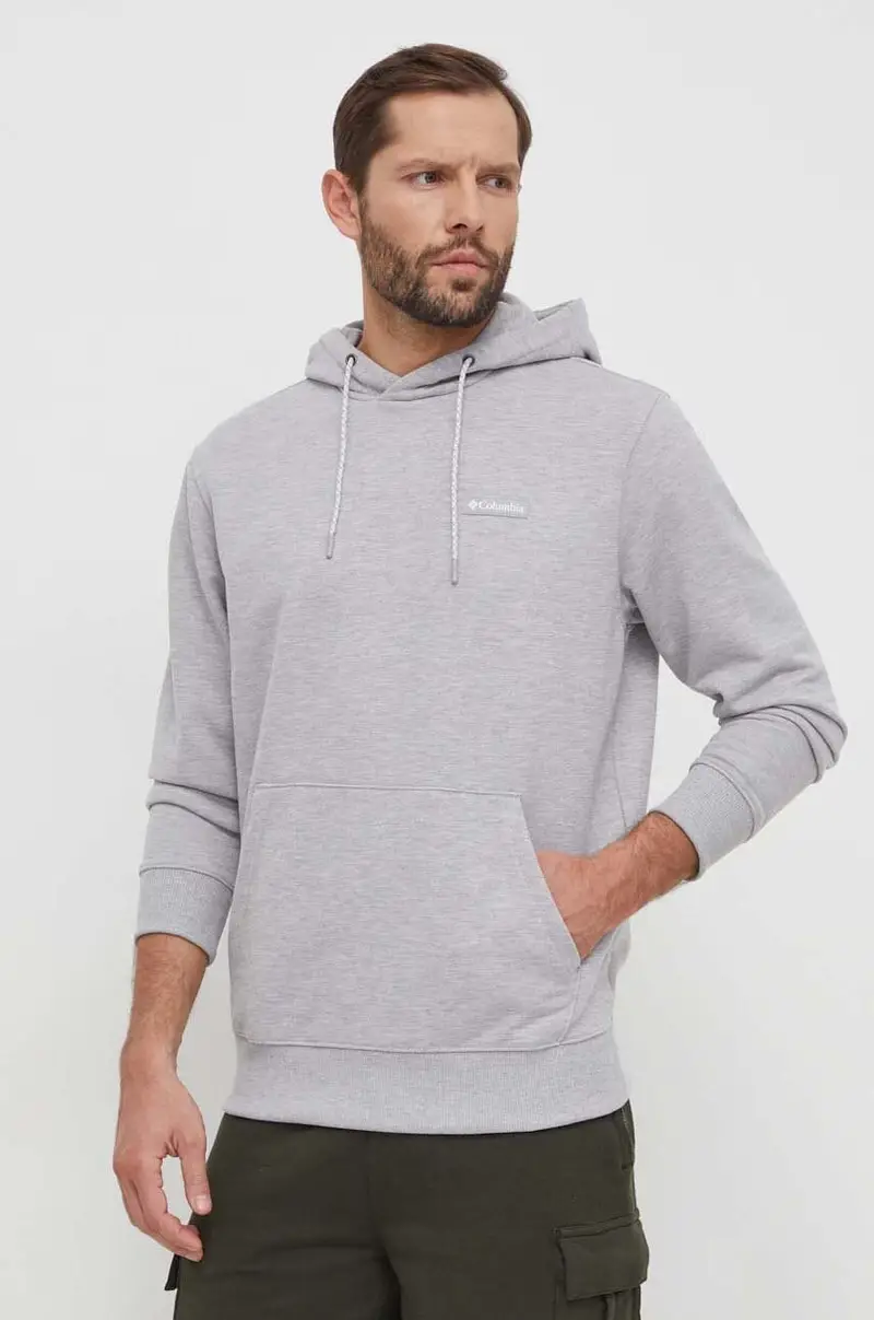 felpa Marble Canyon uomo colore grigio con cappuccio 2072791