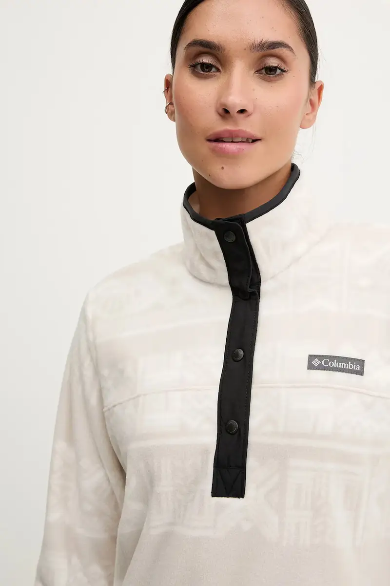 felpa outdoor Benton Springs donna colore beige 2085611 miniatura 4