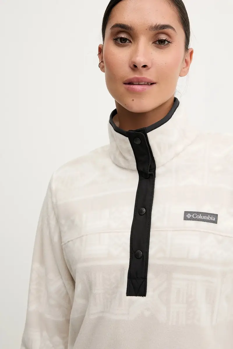 felpa outdoor Benton Springs donna colore beige 2085611 miniatura 4