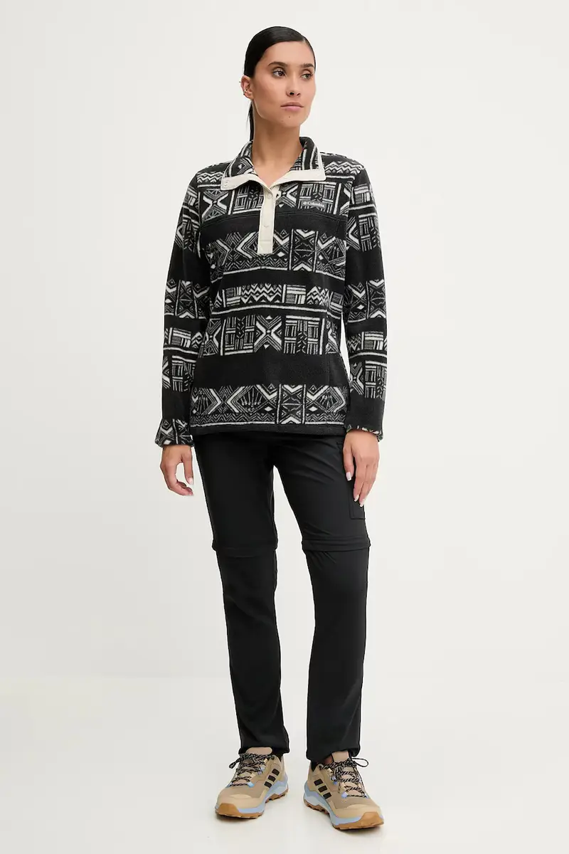 felpa outdoor Benton Springs donna colore nero 2085611 miniatura 2