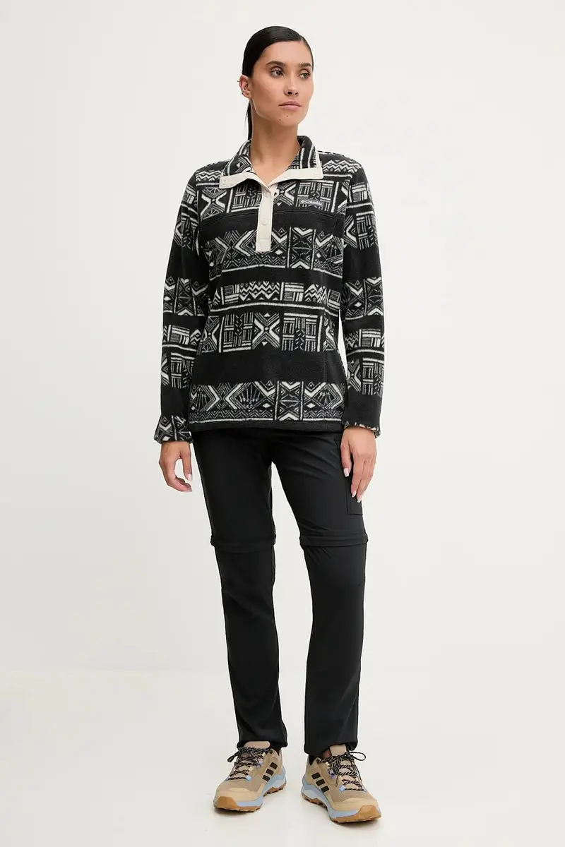 felpa outdoor Benton Springs donna colore nero 2085611 miniatura 2