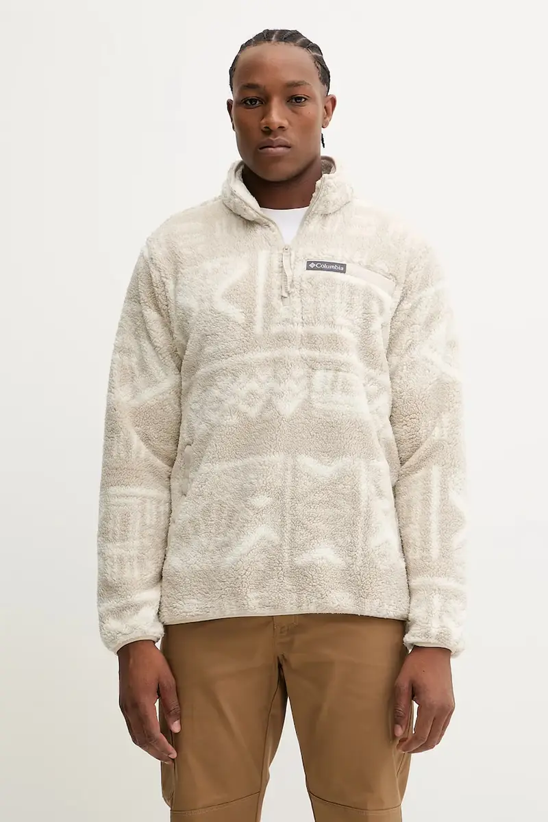 felpa outdoor Rugged Ridge uomo colore beige 2135471