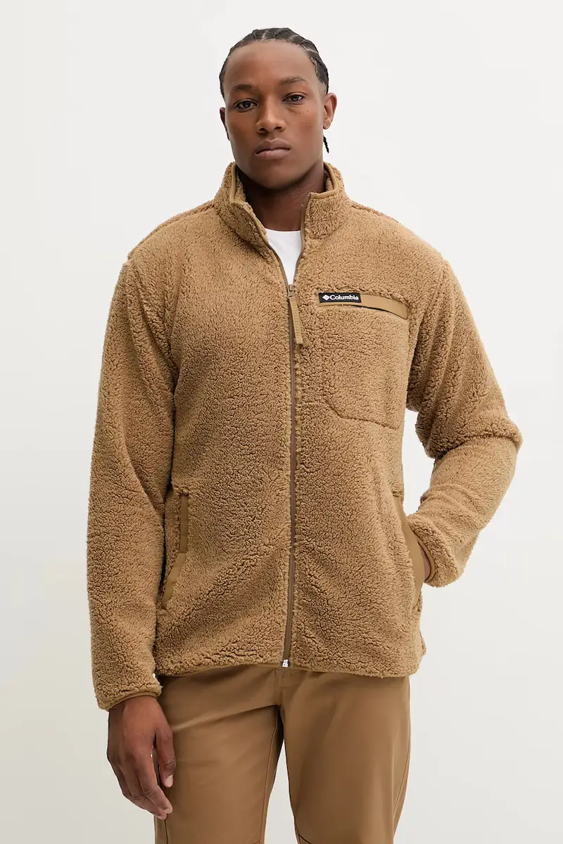 felpa outdoor Rugged Ridge uomo colore verde 2135481 Marrone