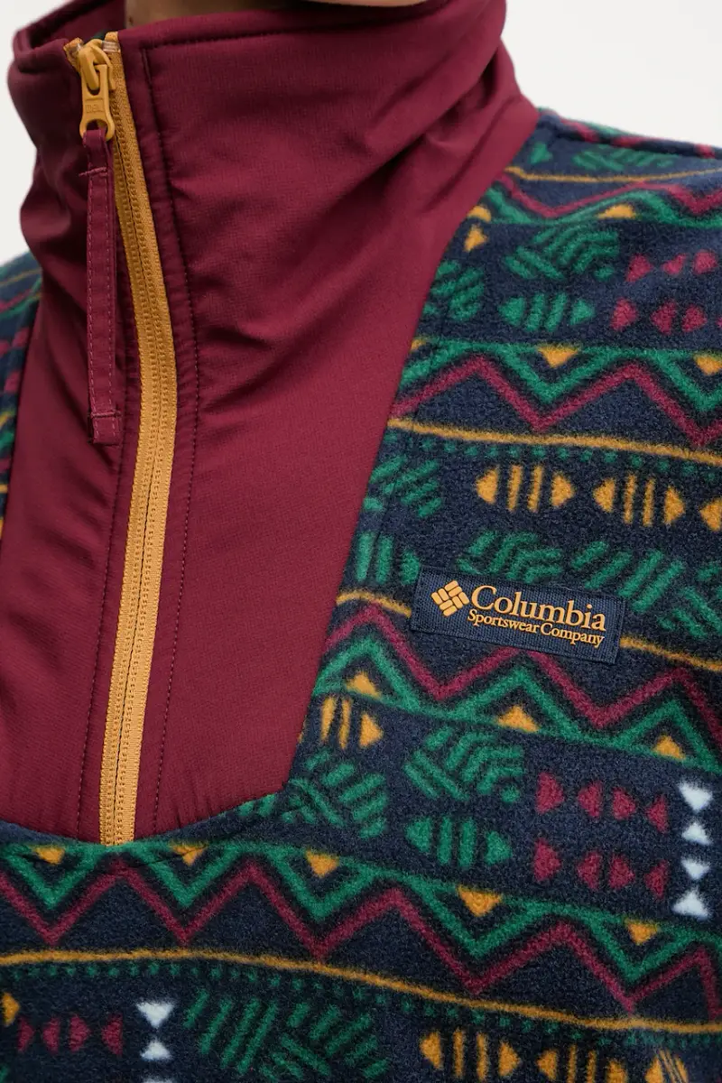 felpa outdoor Sequoia Grove donna colore granata 2136204 miniatura 5