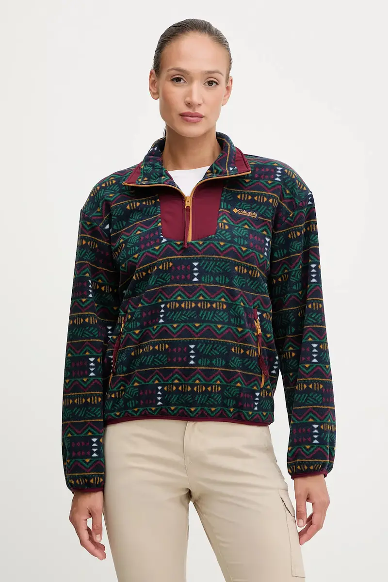 felpa outdoor Sequoia Grove donna colore granata 2136204