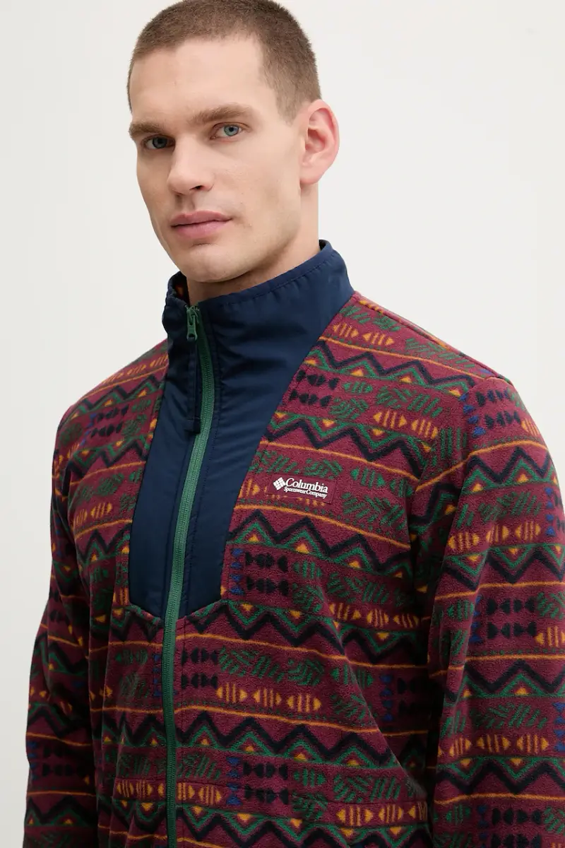 felpa outdoor Sequoia Grove uomo colore granata 2135511 miniatura 4