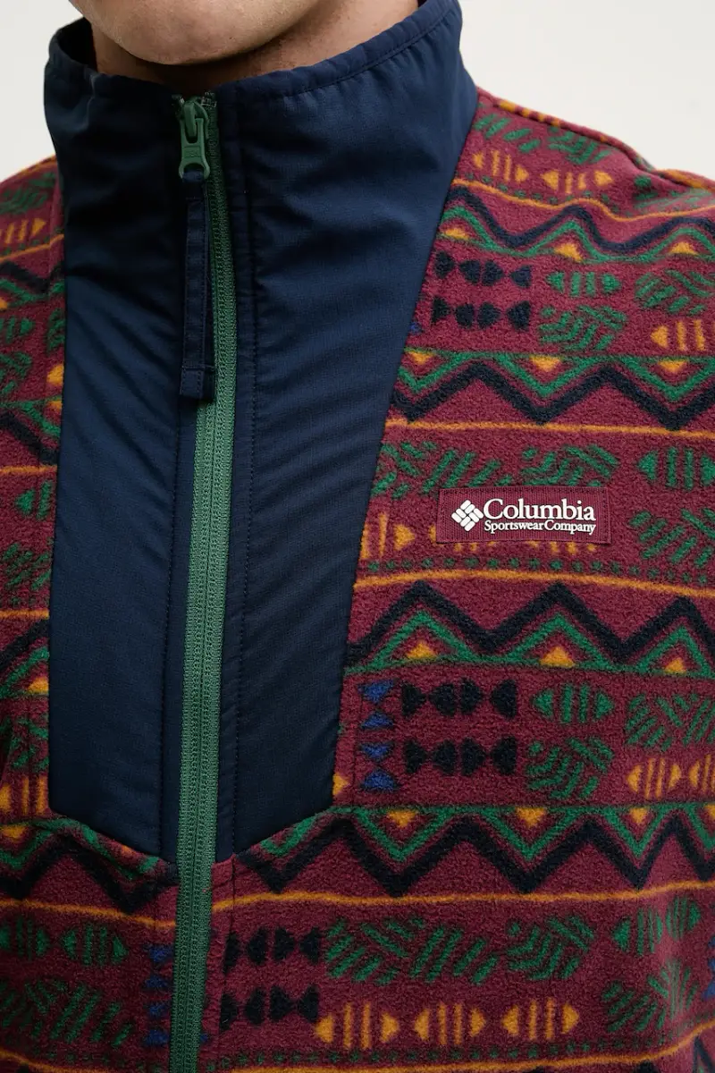 felpa outdoor Sequoia Grove uomo colore granata 2135511 miniatura 5