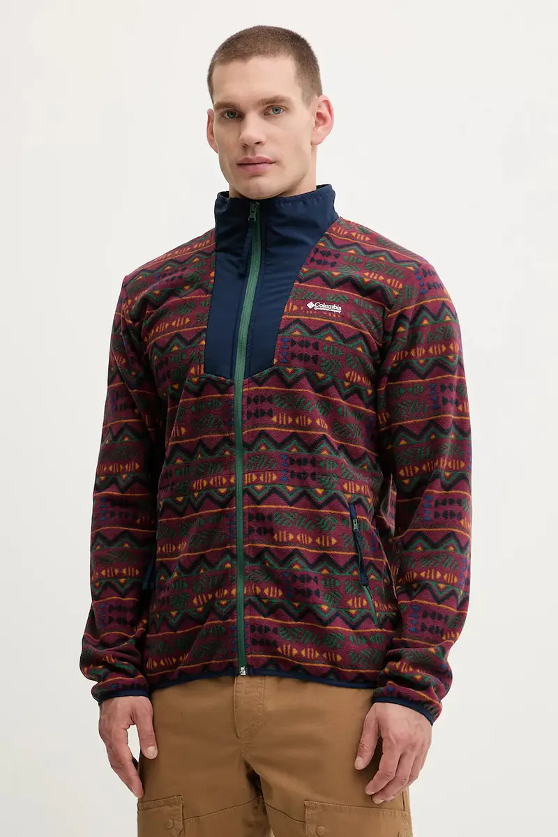 felpa outdoor Sequoia Grove uomo colore granata 2135511