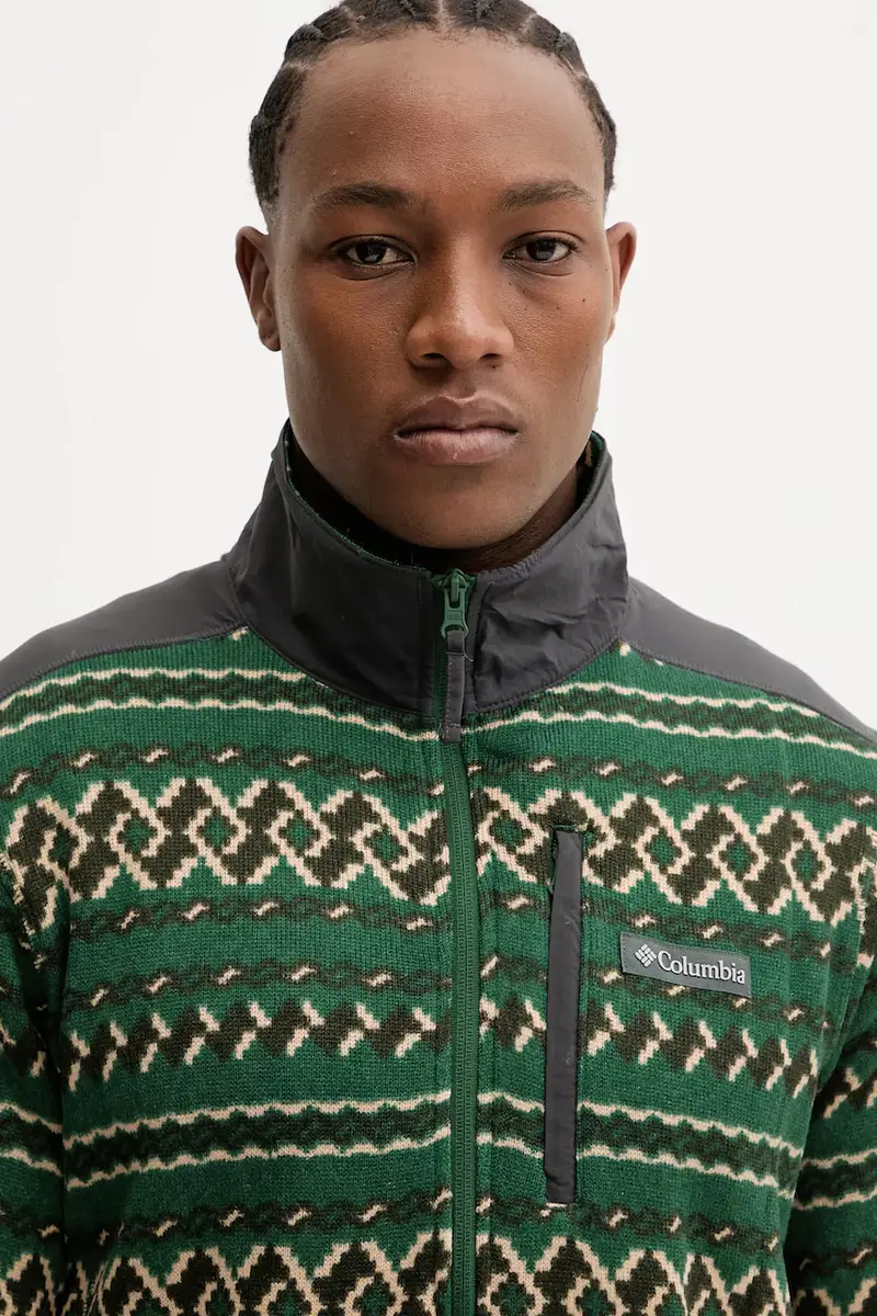 felpa outdoor Sweater Weather uomo colore verde 2097741 miniatura 4