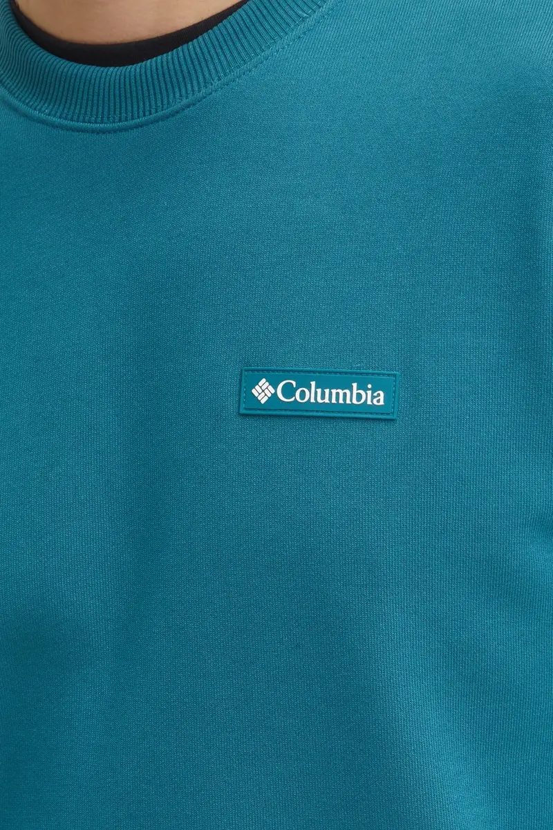 felpa uomo colore verde Turchese miniatura 5