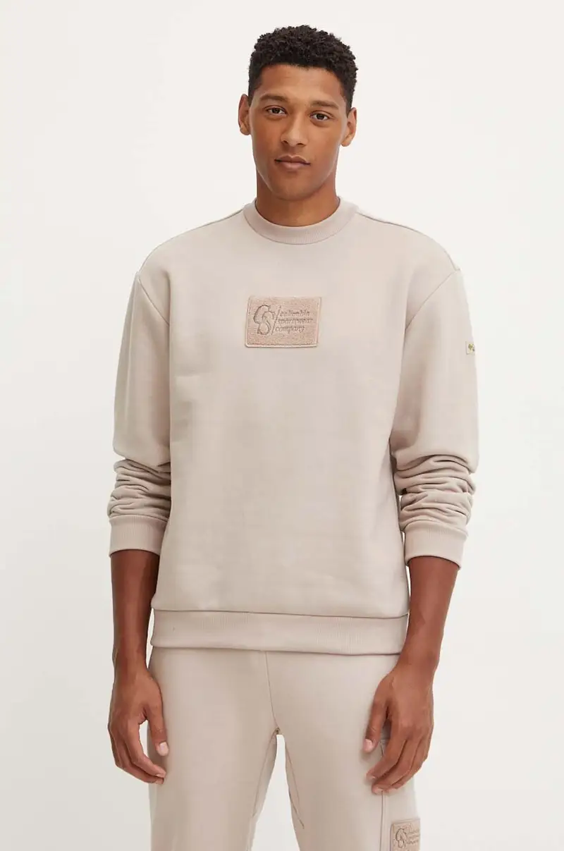 felpa Wallowa Fleece Beige miniatura 4