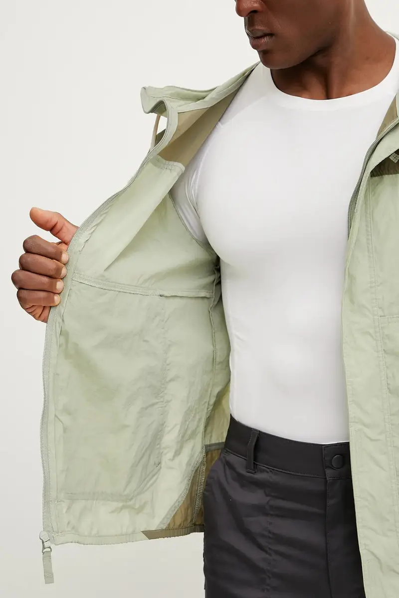 giacca antivento Challenger FZ colore verde 2071553 miniatura 5