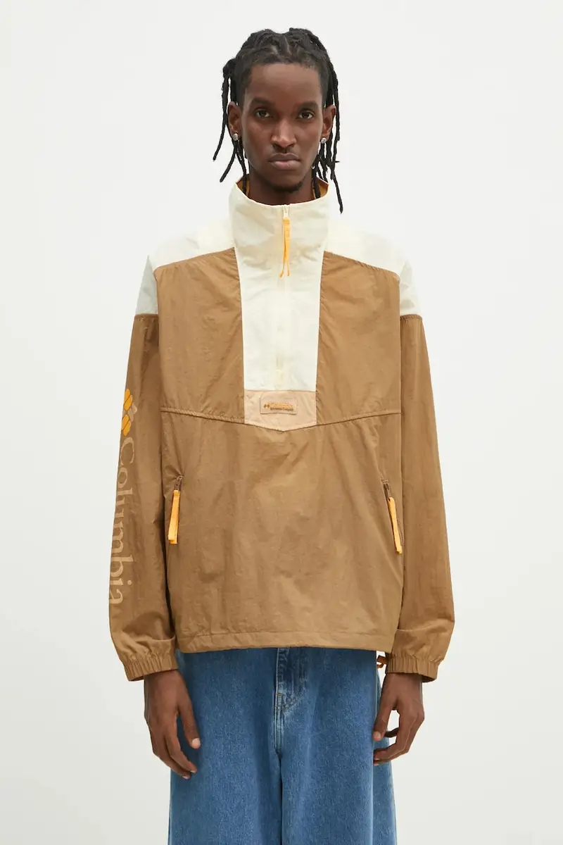 giacca antivento Riptide II Retro colore marrone 2121681