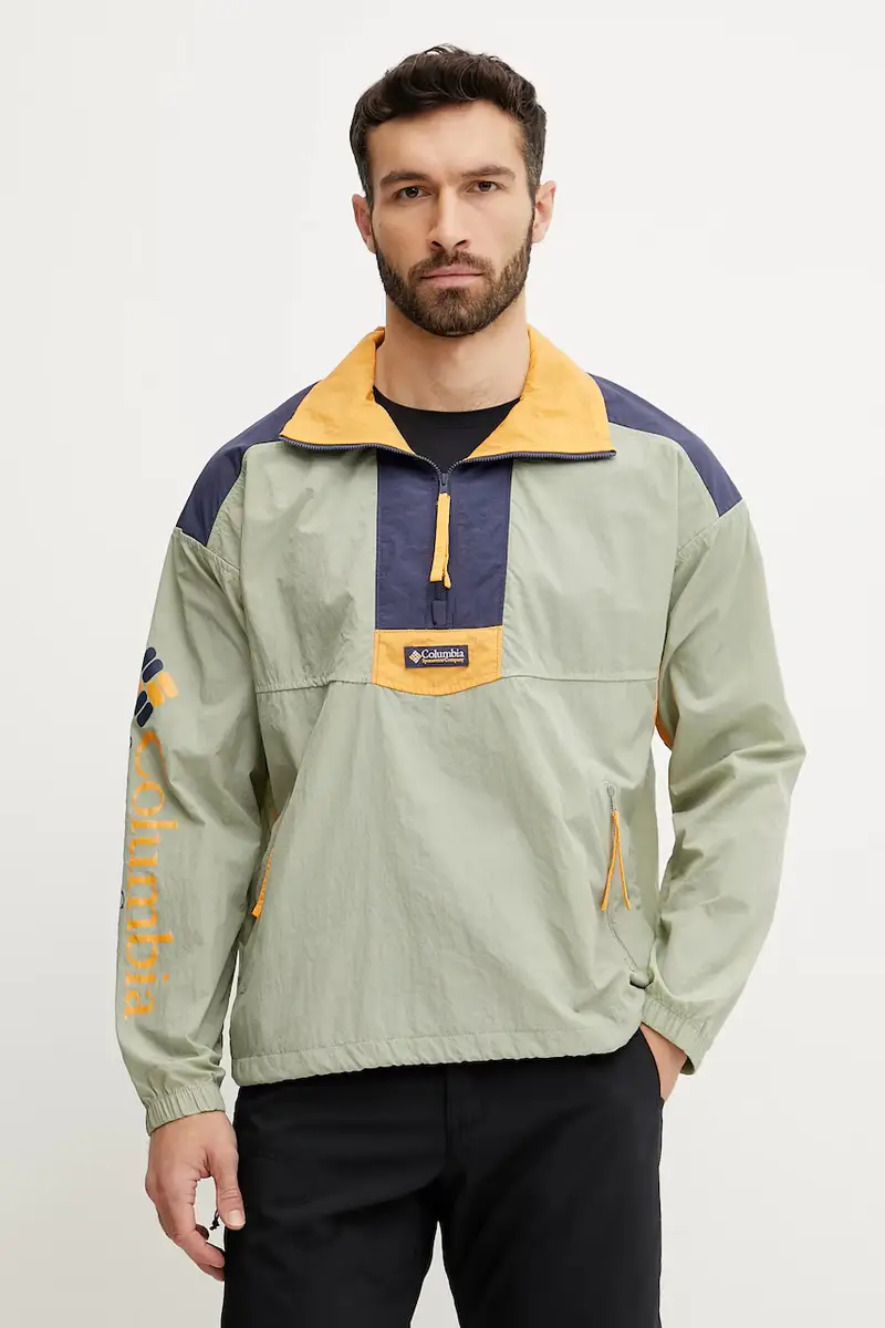 giacca antivento Riptide II Retro colore verde 2121681