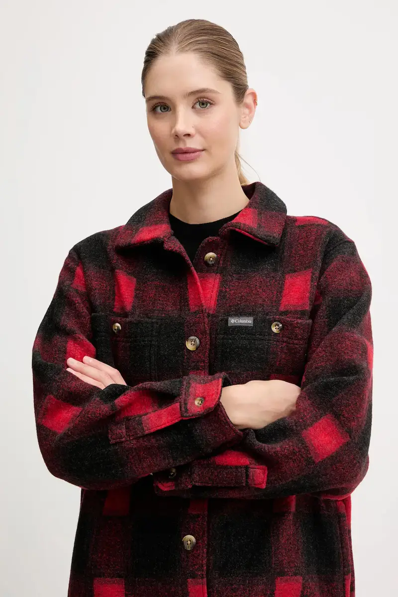 giacca camicia Wildest Venture colore rosso 2136171 miniatura 4