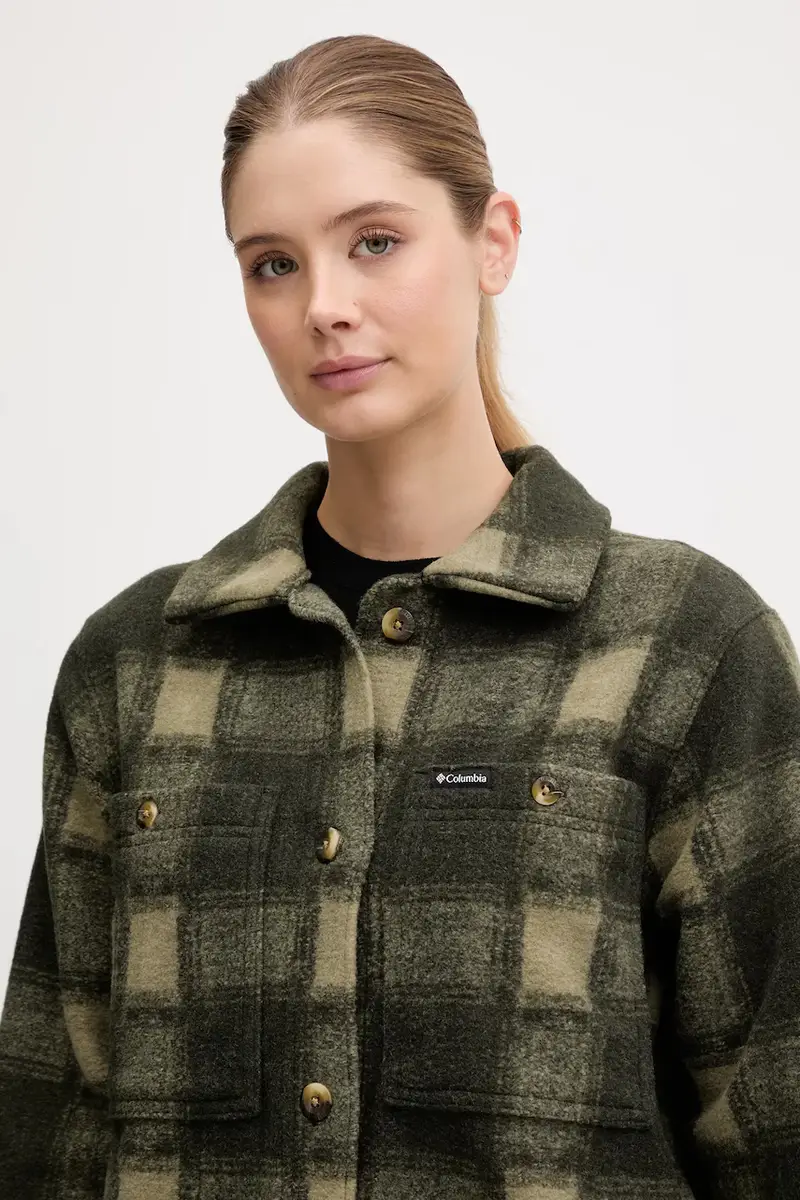 giacca camicia Wildest Venture colore verde 2136171 miniatura 4