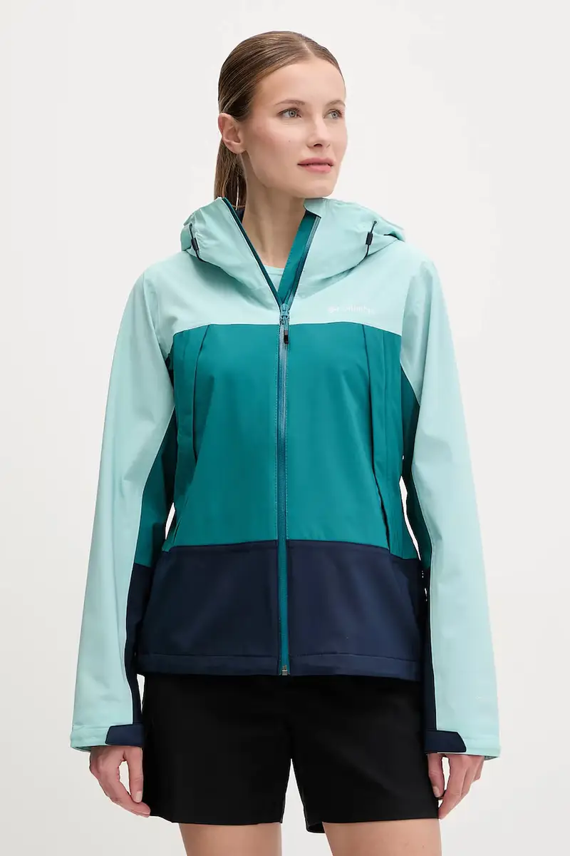 giacca da esterno Boulder Falls colore turchese 2116302