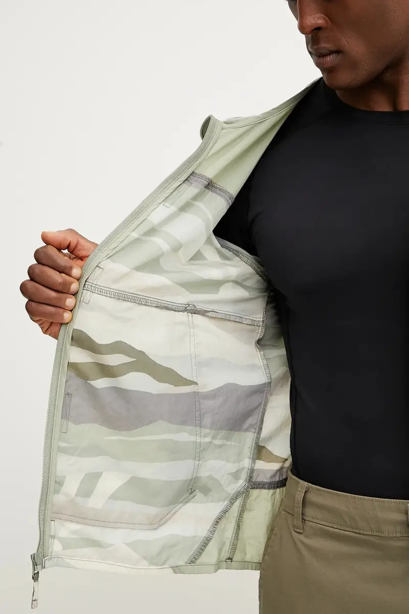 giacca da esterno Challenger Novelty Windbreaker colore verde 2116981 miniatura 5