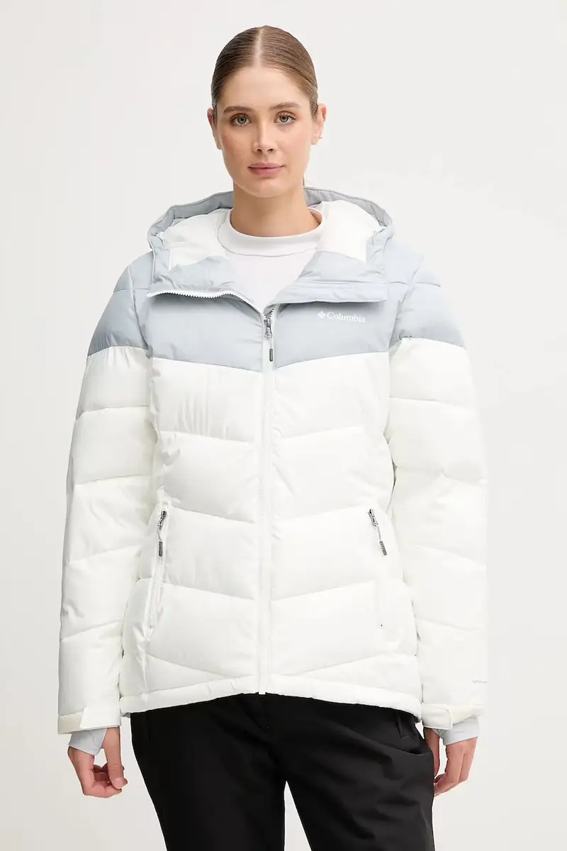 giacca da sci Abbott Peak colore granata 2105111 Bianco