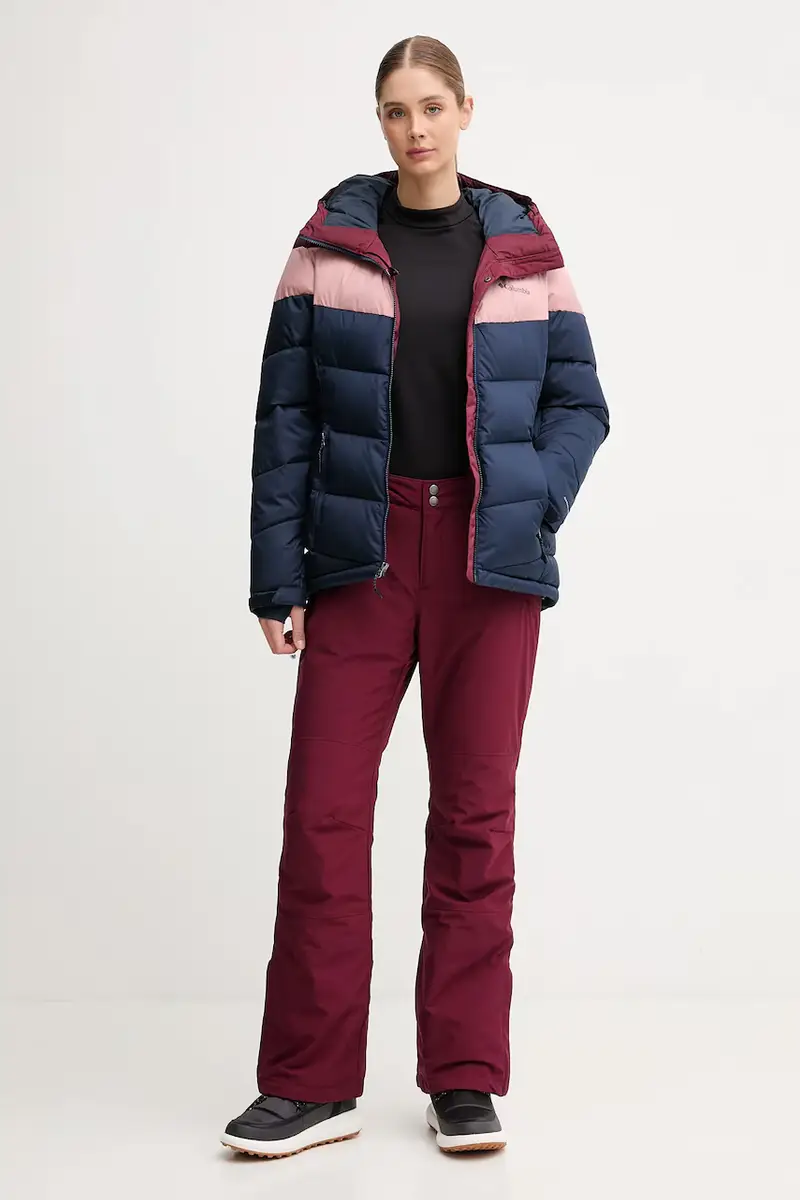 giacca da sci Abbott Peak colore granata 2105111 Blu navy miniatura 2