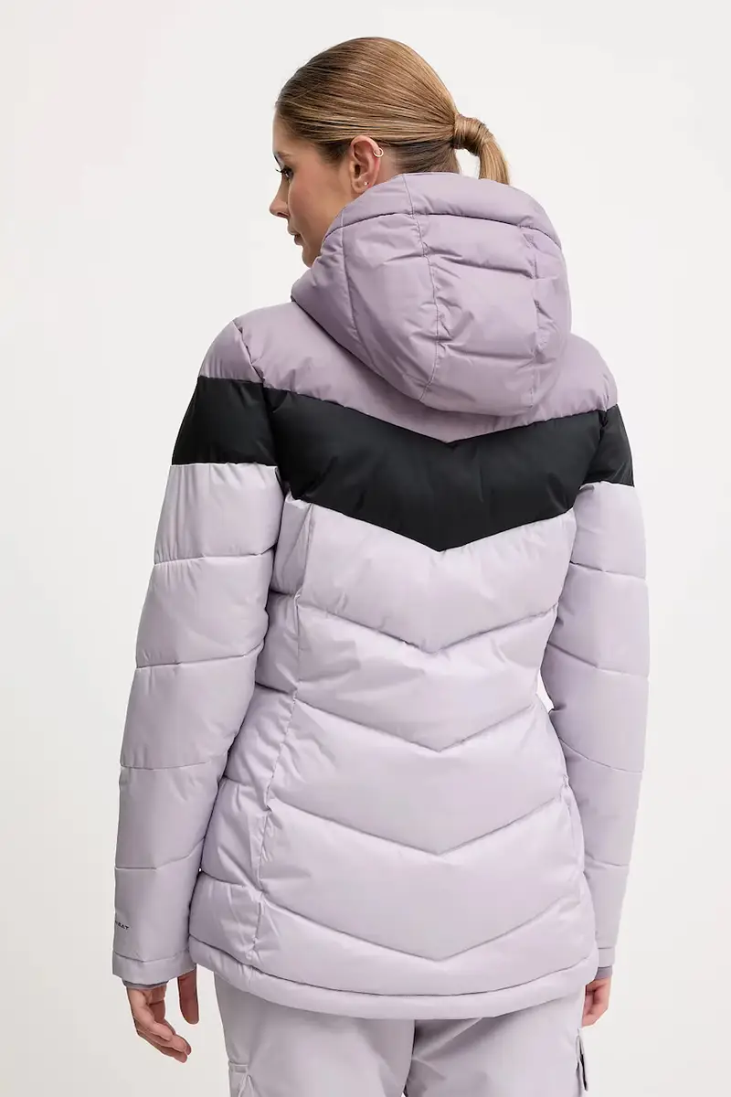 giacca da sci Abbott Peak colore granata 2105111 Violetto miniatura 3