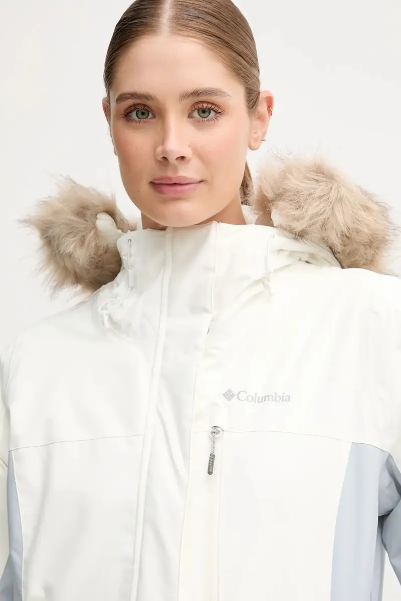 giacca da sci Ava Alpine colore beige 2085831 miniatura 4