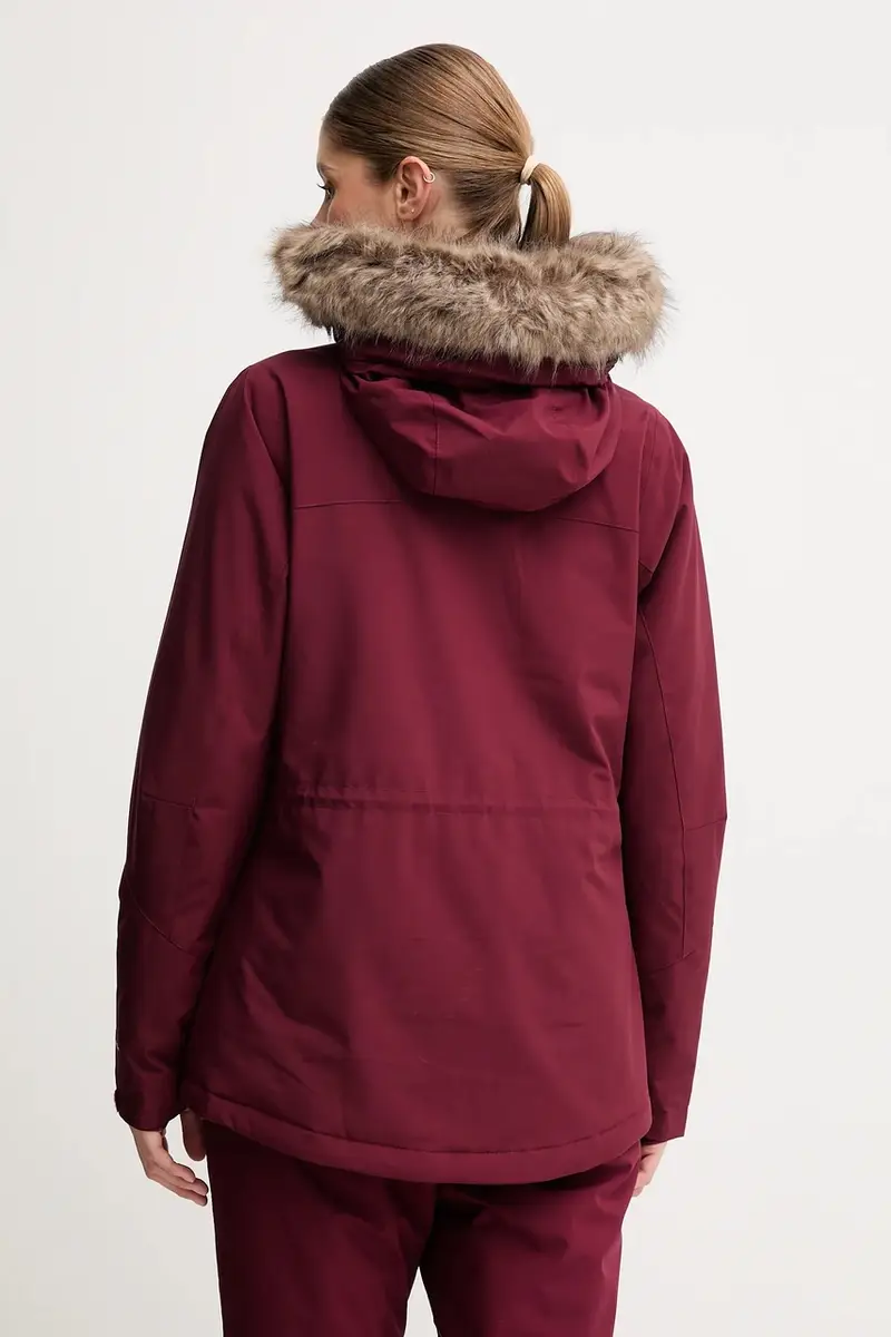 giacca da sci Ava Alpine colore granata 2085831 miniatura 3