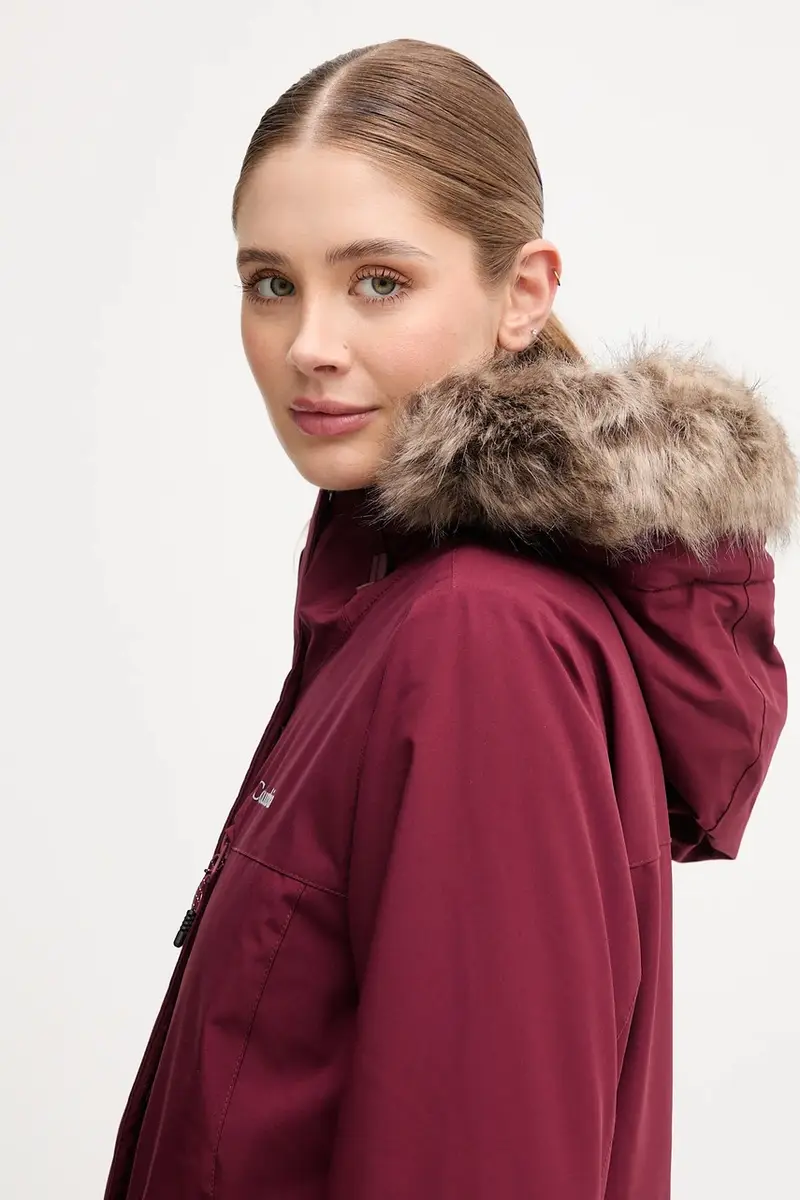 giacca da sci Ava Alpine colore granata 2085831 miniatura 4