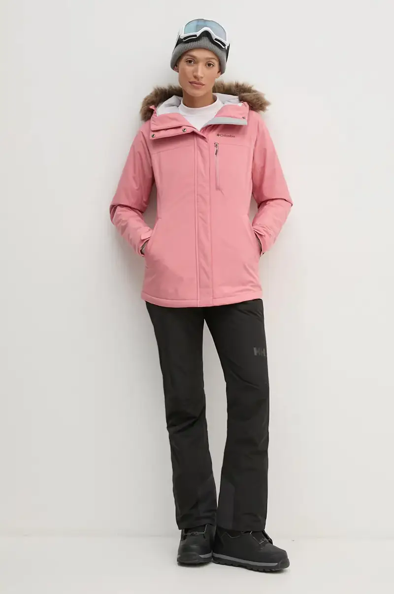 giacca da sci Ava Alpine colore rosa 2085831 miniatura 2