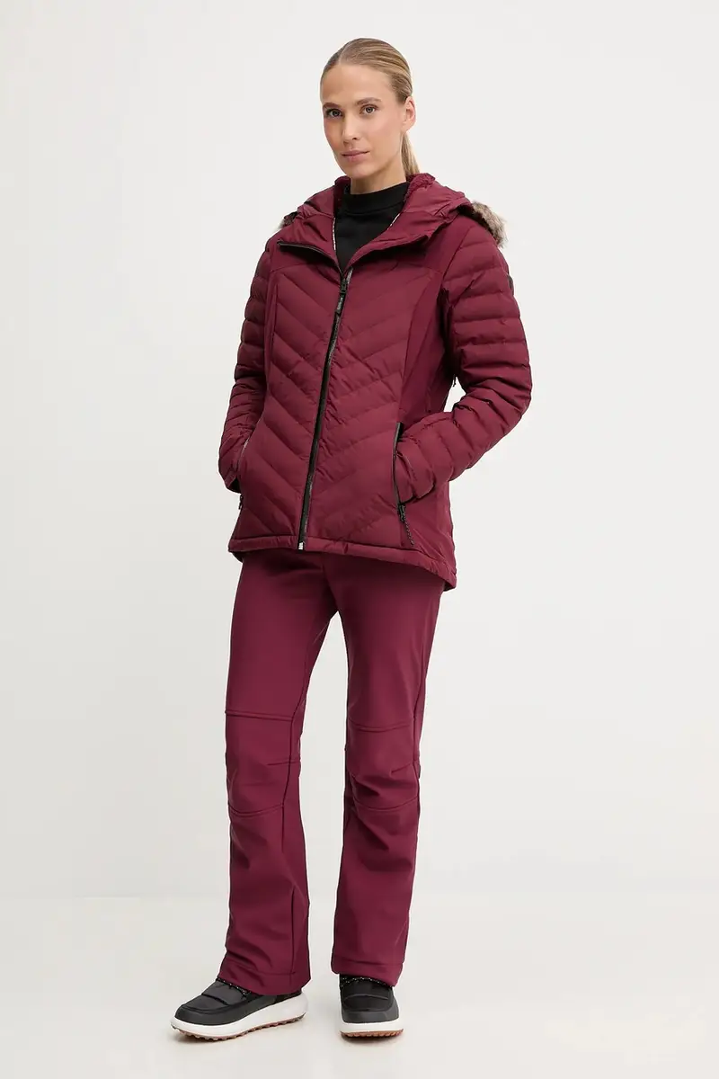 giacca da sci Bird Mountain Granata miniatura 2