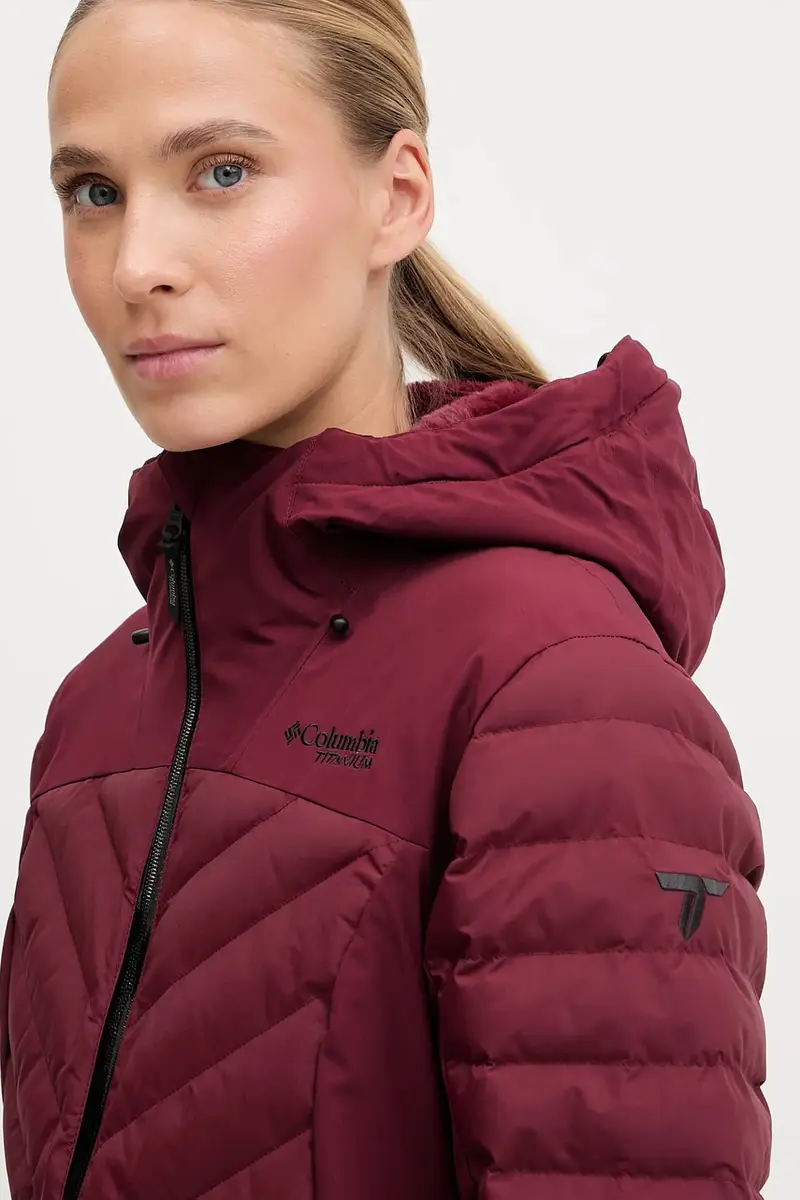 giacca da sci Bird Mountain Granata miniatura 4