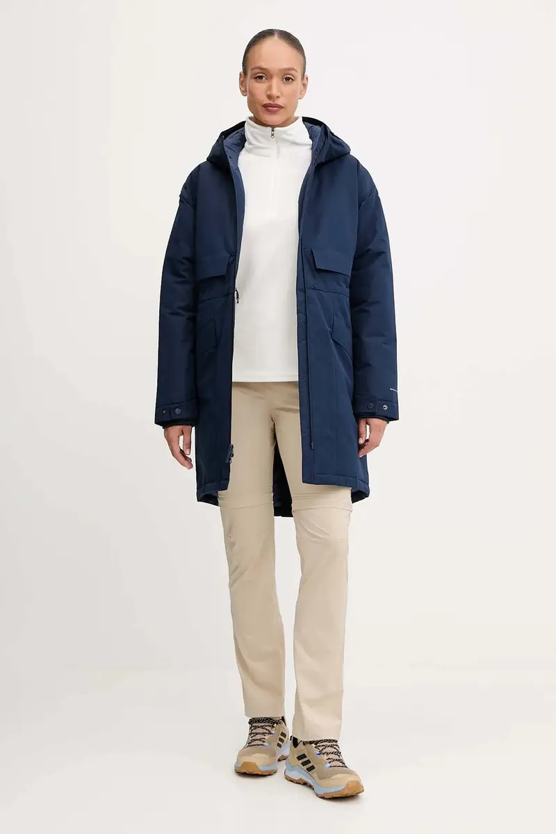 giacca da sci imbottita Juniper colore blu navy 2134882 miniatura 2