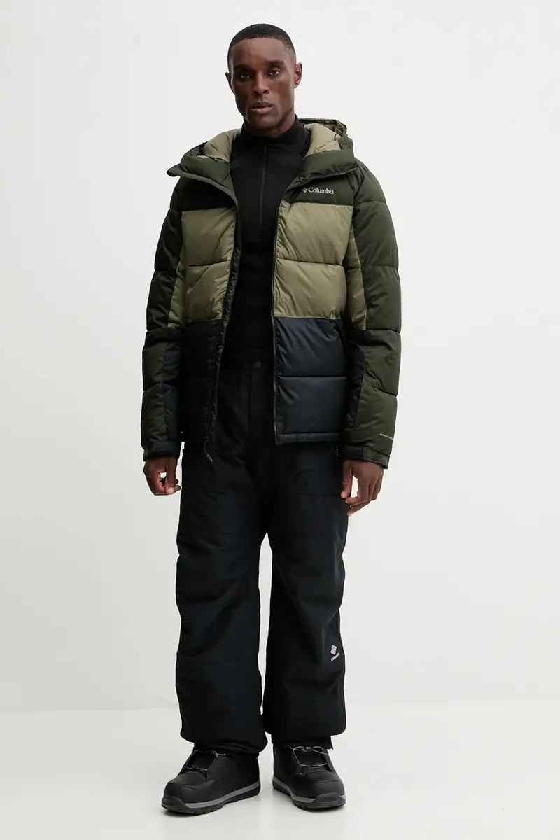 giacca da sci Slope Style colore marrone 2087401 Verde miniatura 2